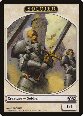 Soldier [Magic 2012 Tokens]