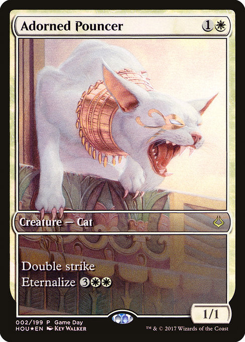 Adorned Pouncer [Hour of Devastation Promos]