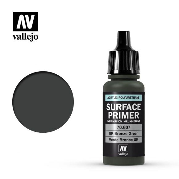 Vallejo Surface Primer UK Bronze Green 17 ml