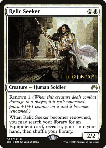 Relic Seeker [Magic Origins Prerelease Promos]