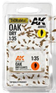 AK Interactive: Vegetation (Leaves) Oak Dry Leaves 1:35