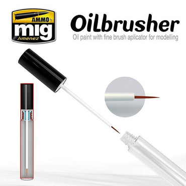 Ammo by MIG Oilbrusher Silver