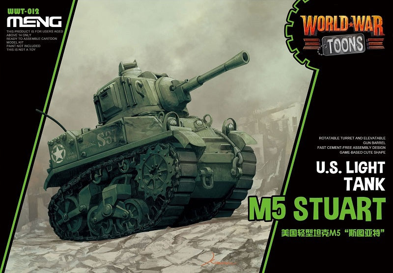 Meng SD World War Toons M5 STUART