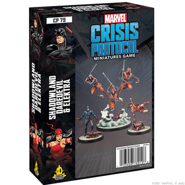 Marvel Crisis Protocol Shadowland Daredevil and Elektra with Hand Ninjas