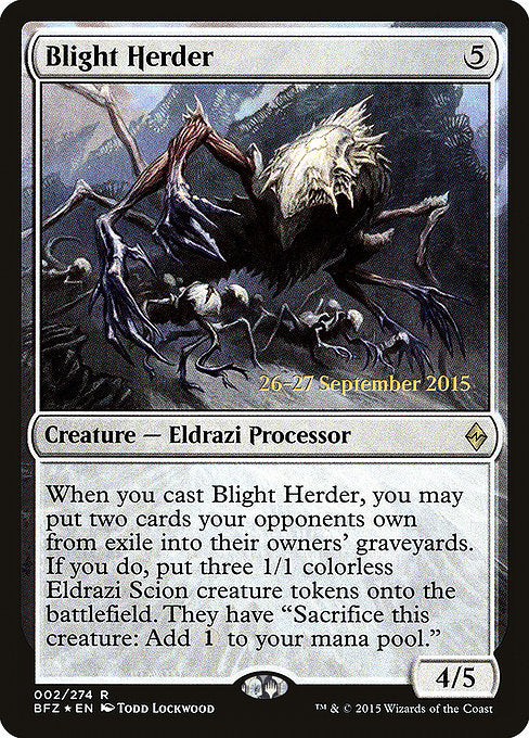 Blight Herder [Battle for Zendikar Promos]