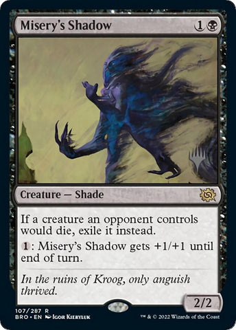 Misery's Shadow (Promo Pack) [The Brothers' War Promos]