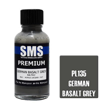 PL135 Premium Acrylic Lacquer GERMAN BASALT GREY 30ml