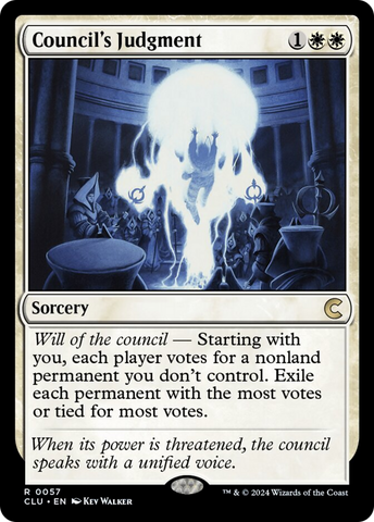 Council's Judgment [Ravnica: Clue Edition]
