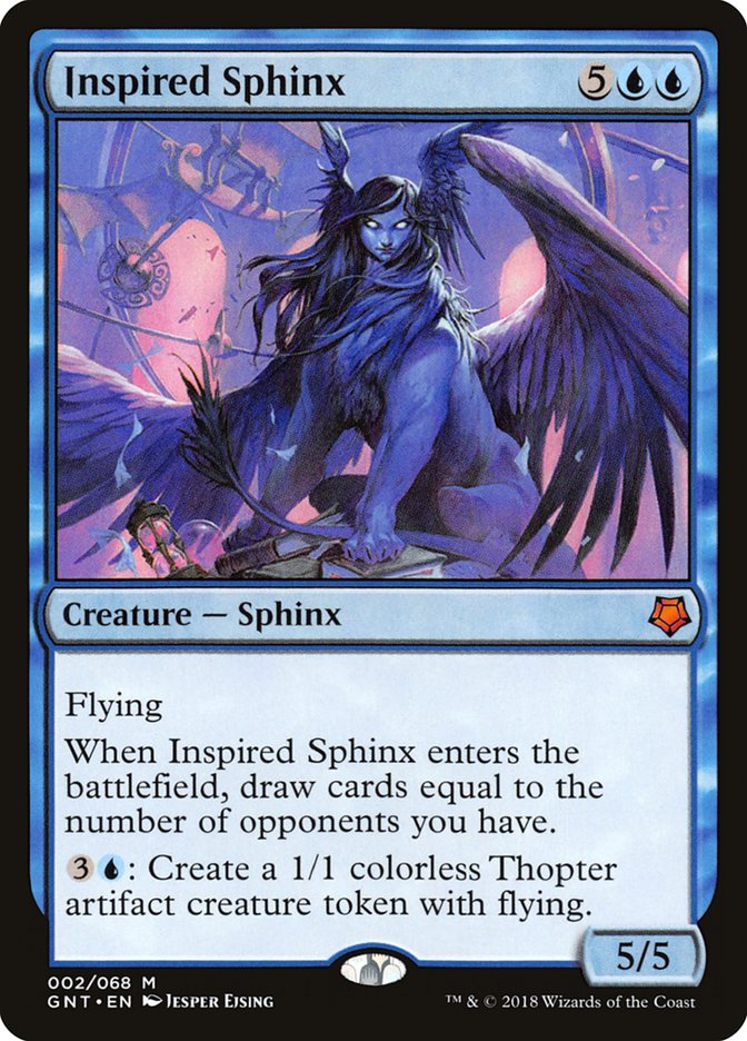Inspired Sphinx [Game Night 2018]