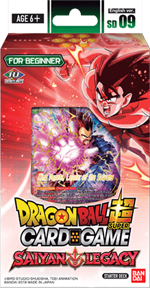 Dragon Ball Super Card Game Starter DISPLAY 09 Saiyan Legacy