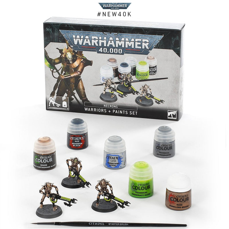 60-69 Necrons: Warriors + Paints Set