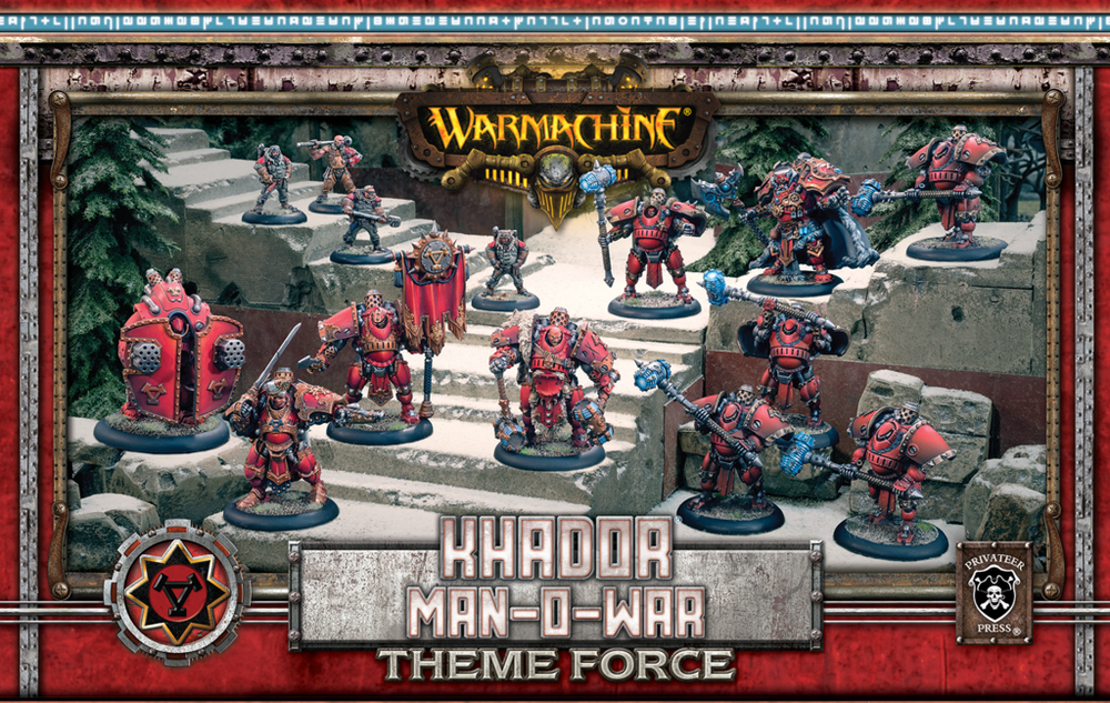 Khador Man-O-War Theme Force Box