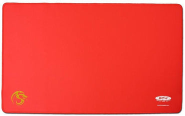 BCW Playmat with Stitched Edging Red