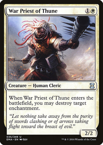 War Priest of Thune [Eternal Masters]