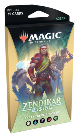 Magic Zendikar Rising Theme Booster Party