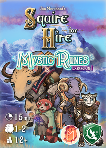 Kickstarter Squire for Hire - Mystic Runes + Squire Character Pack