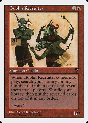 Goblin Recruiter [Anthologies]