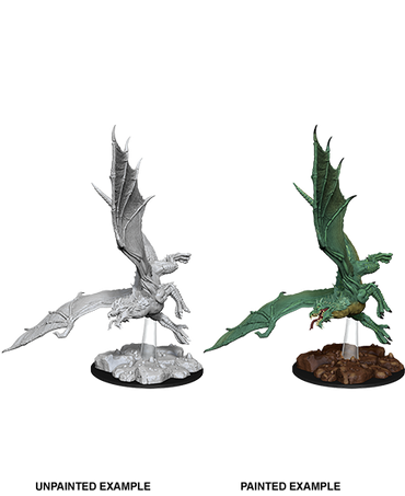 Dungeons & Dragons - Nolzur's Marvelous Unpainted Minis: Young Green Dragon