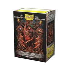 Sleeves - Dragon Shield - Box 100 - MATTE Art - Brushed Art Emperor Scion