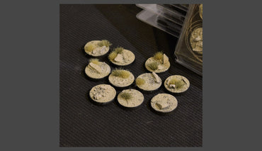Gamers Grass Arid Steppe Bases Round 25mm (x10)