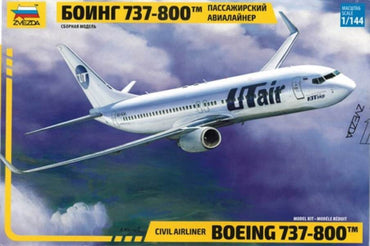 Zvezda 7019 1/144 Boeing 737-800 Plastic Model Kit