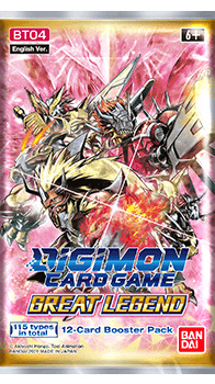 Digimon Card Game Series 04 Great Legend BT04 Booster