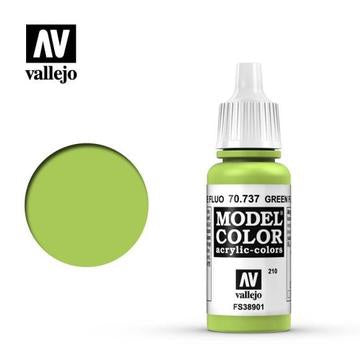 Vallejo 70737 Model Colour Fluorescent Green 17ml (210)