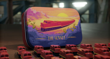 Deluxe Board Game Train Sets - The Sunset