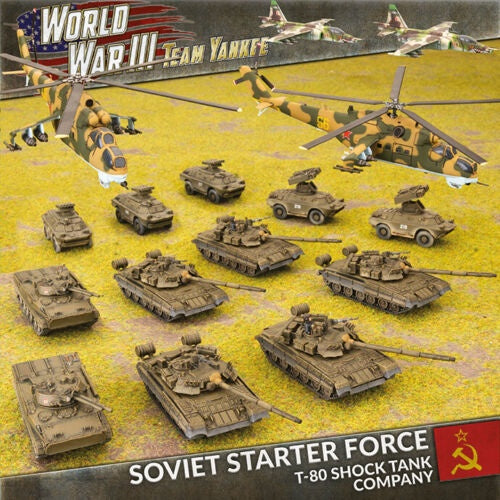 Soviet Starter Force: T80 Shock Battalion (plastic)