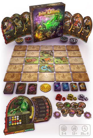 Kickstarter Valor & Villainy: Minions of Mordak deluxe edition