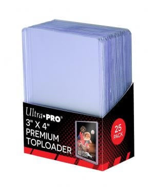 Ultrapro TOPLOADER - 3x4 - Super Clear Premium (PK 25)