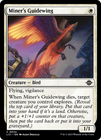 Miner's Guidewing [The Lost Caverns of Ixalan]