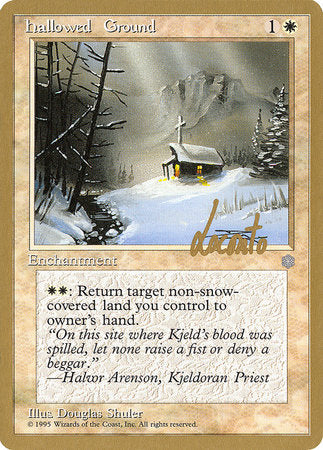 Hallowed Ground - 1996 Michael Loconto (ICE) [Pro Tour Collector Set]