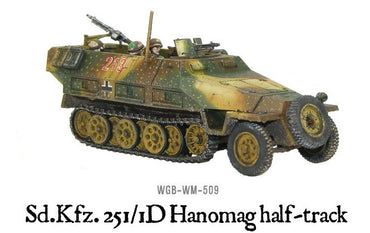 Bolt Action - Sd.Kfz 251/1 Ausf D Hanomag Plastic Model