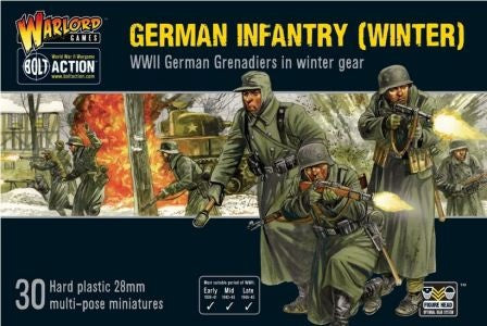 Bolt Action - German Infantry (Winter) Plastic box set