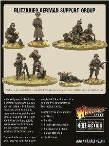 Bolt Action - Blitzkreig German Support Group box