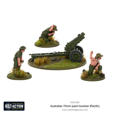 Bolt Action Australian 75mm pack howitzer
