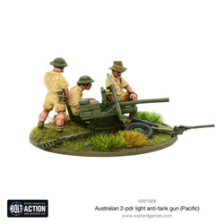 Bolt Action Australian 2-pdr light anti-tank gun