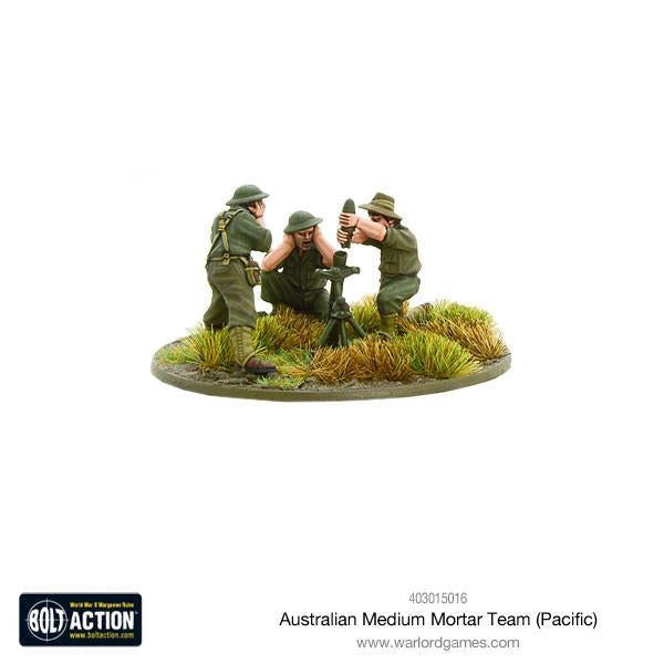 Bolt Action Australian medium mortar team