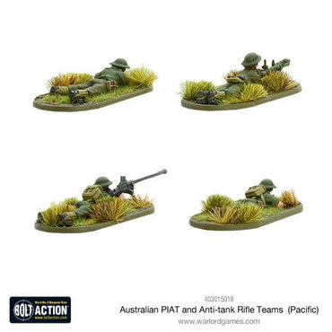 Bolt Action Australian PIAT and anti-tank rifle teams