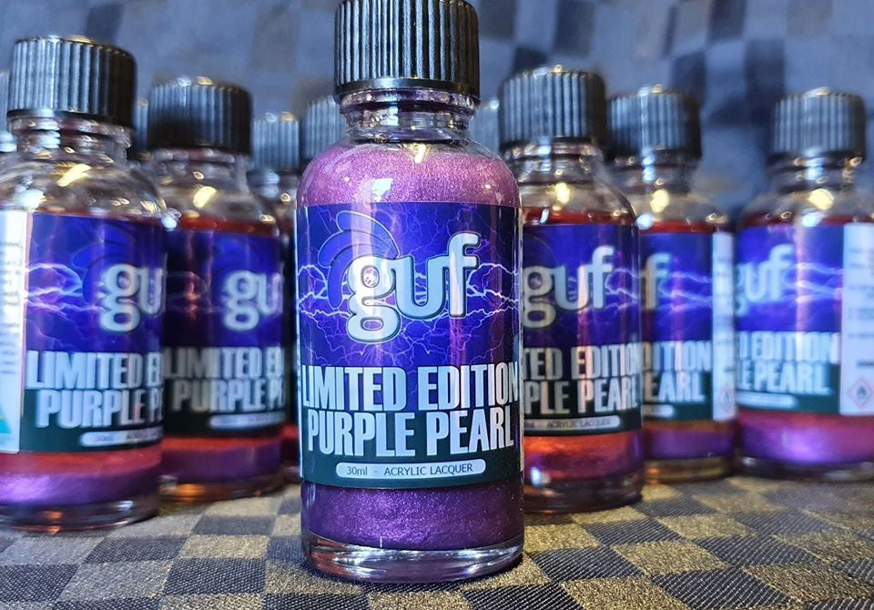 SMSLTD Pearl Acrylic Lacquer Guf Purple Limited Edition 30ml