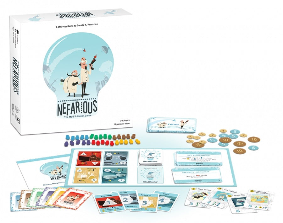 Nefarious the Mad Scientist Game