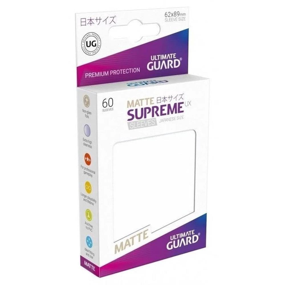 Ultimate Guard Supreme UX Sleeves Japanese Size Matte Frosted (60)