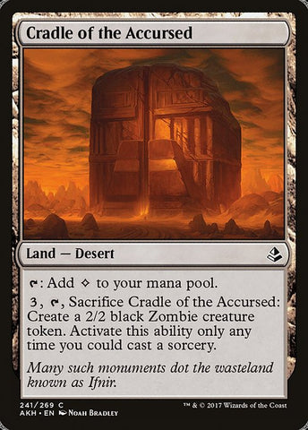 Cradle of the Accursed [Amonkhet]