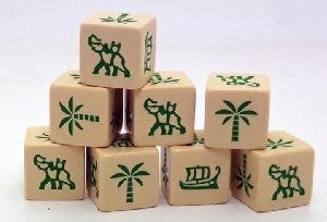 Saga - Age of Hannibal - Punic/Carthaginian Dice (8)