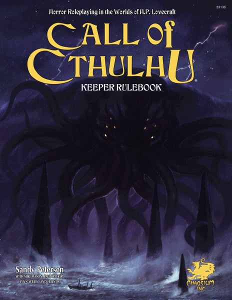Call of Cthulhu Keeper Rulebook Hardcover
