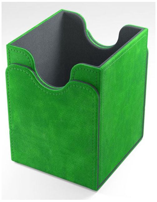 Gamegenic Squire Holds 100 Sleeves Convertible Deck Box Green