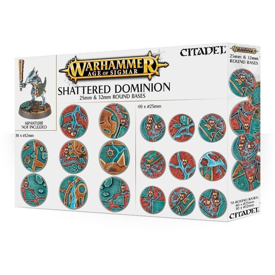 66-96 AOS: Shattered Dominion: 25 & 32mm Round Bases