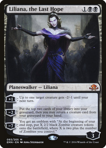 Liliana, the Last Hope [Eldritch Moon]