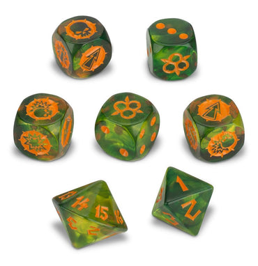 200-22 Blood Bowl: Nurgle Rotters Dice